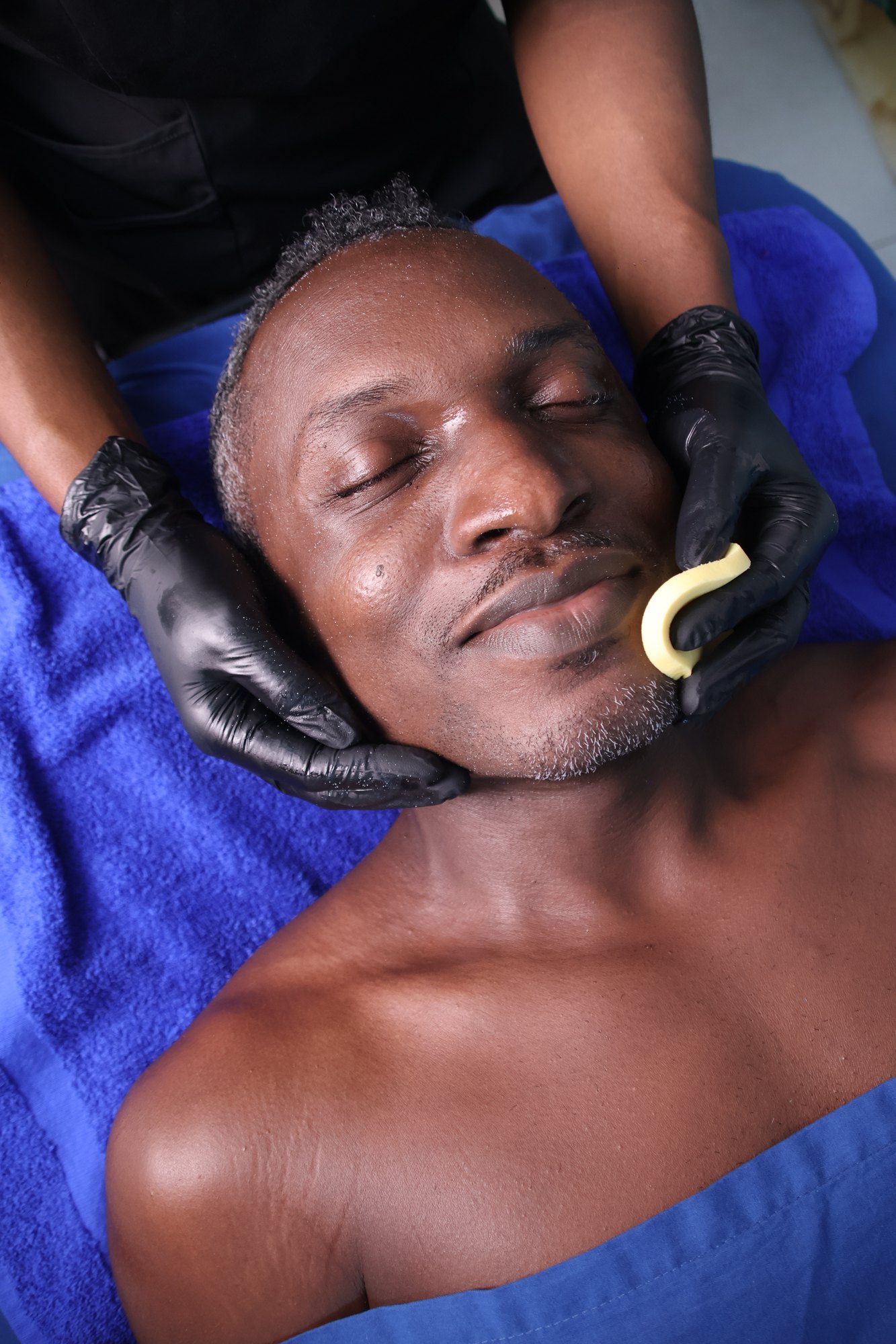 KiWest Spa men's grooming service in Bridgetown, Barbados